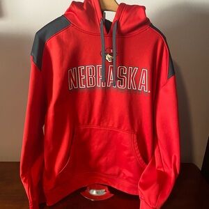 Russell Men’s Large Red Nebraska Hoodie